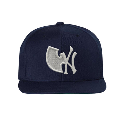 Wu-Tang Clan Wu York Snapback - Navy Blue Officially Licensed
