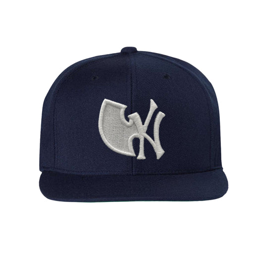 Wu-Tang Clan Wu York Snapback - Navy Blue Officially Licensed