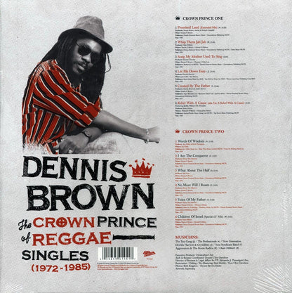Dennis Brown - The Crown Prince Of Reggae: Singles 1972-1985 Vinyl Record
