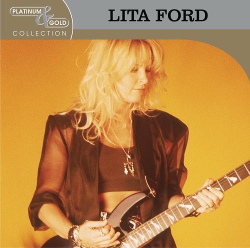 the album cover for Lita Ford - Platinum & Gold Collection [Remastered]