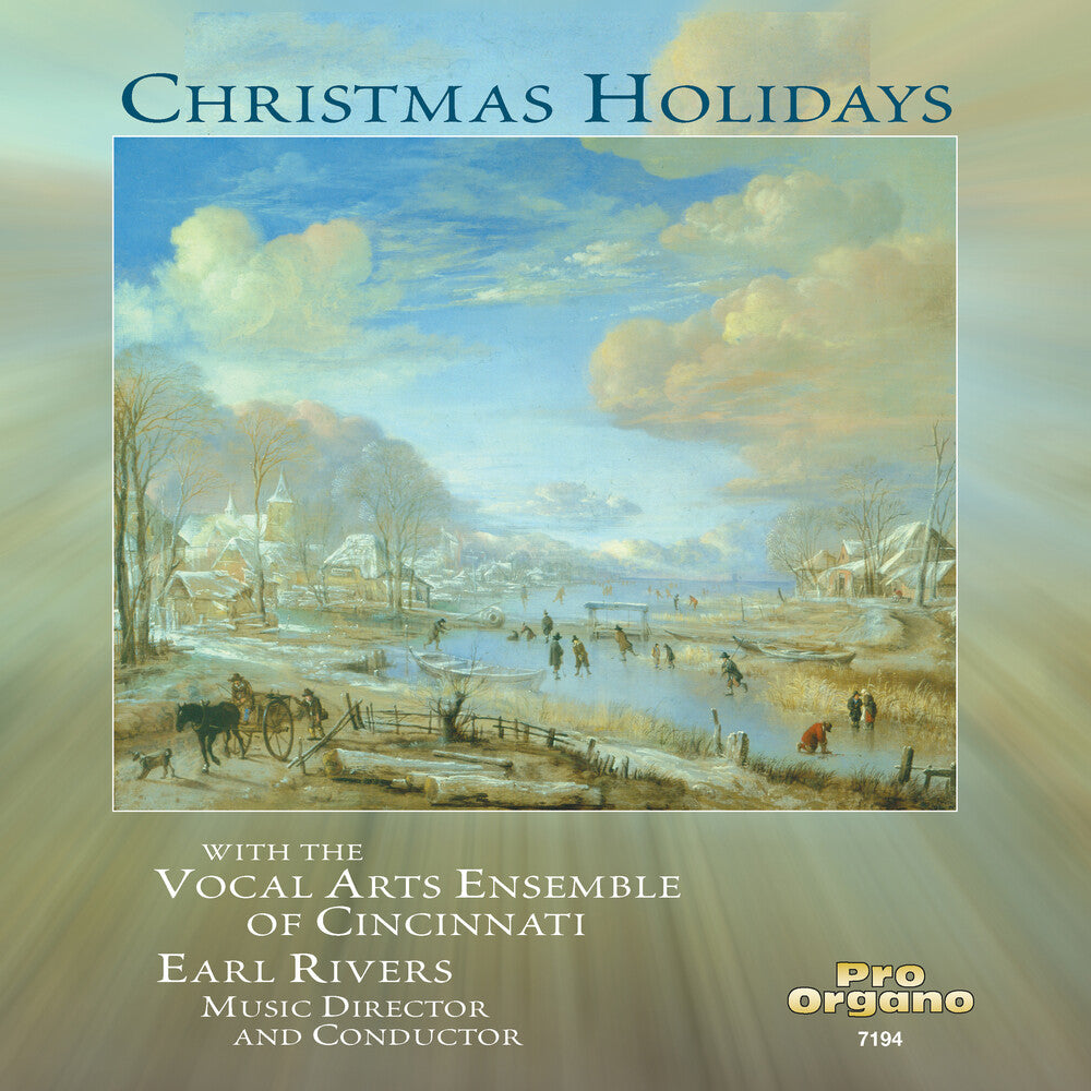 the album cover for Vocal Arts Ensemble of Cincinnati - Christmas Holidays