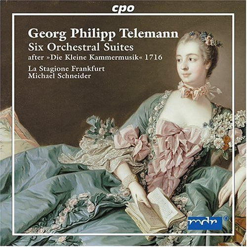 the album cover for La Stagione Frankfurt - Six Overture Suites