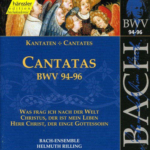 Bach / Bach-ensemble, Rilling - Sacred Cantatas Bwv 94-96 - Music CD