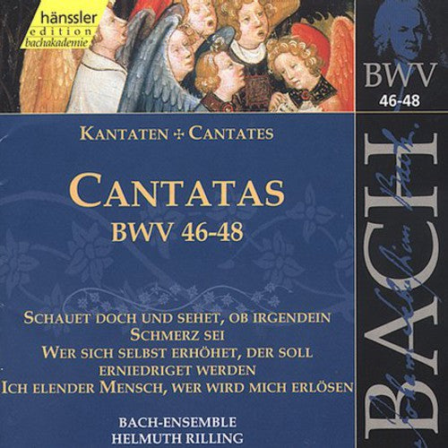 Bach / Gachinger Kantorei / Rilling - Sacred Cantatas Bwv 46-48 - Music CD