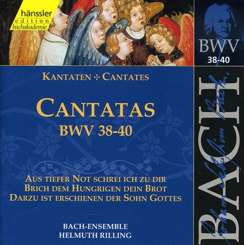 Bach / Gachinger Kantorei / Rilling - Sacred Cantatas Bwv 38 39 40 - Music CD