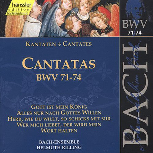 Bach / Gachinger Kantorei / Rilling - Sacred Cantatas Bwv 71-74 - Music CD