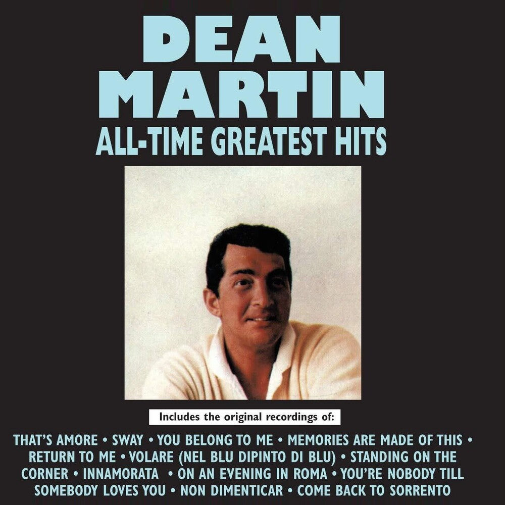 the album cover for Dean Martin - All Time Greatest Hits