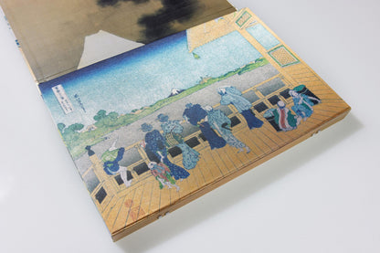 Hokusai. Thirty-six Views of Mount Fuji (German, French, English) Book