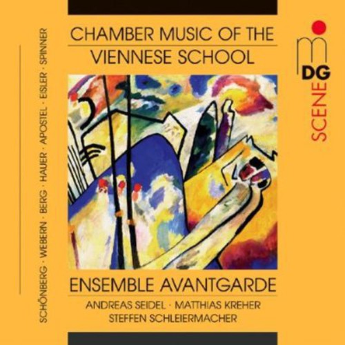 the album cover for Ensemble Avantgarde - Chamber Music of the Viennese School