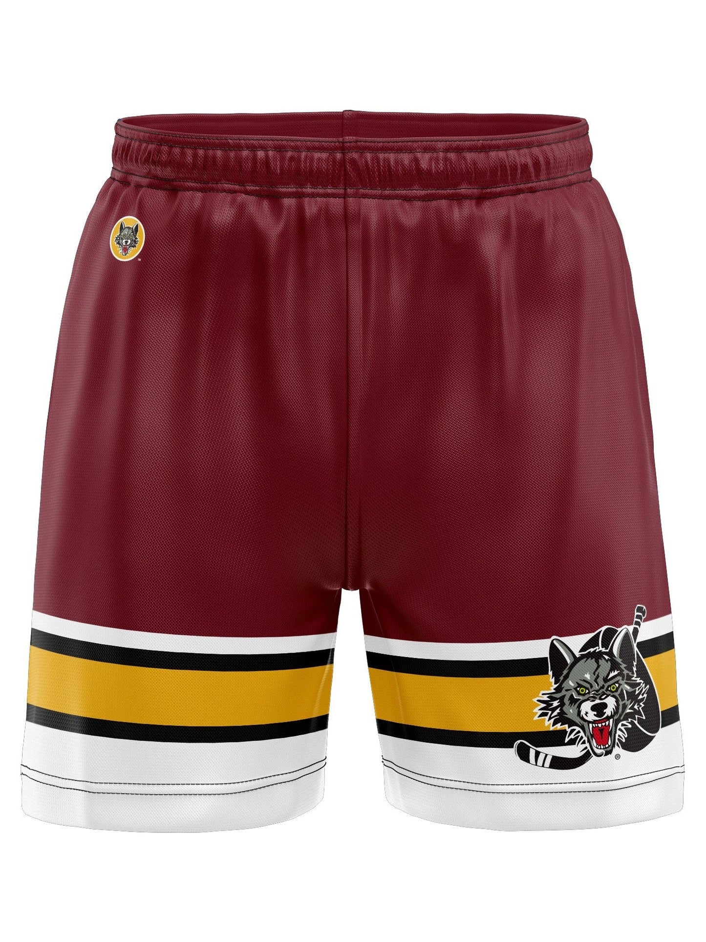 Chicago Wolves Hockey Shorts