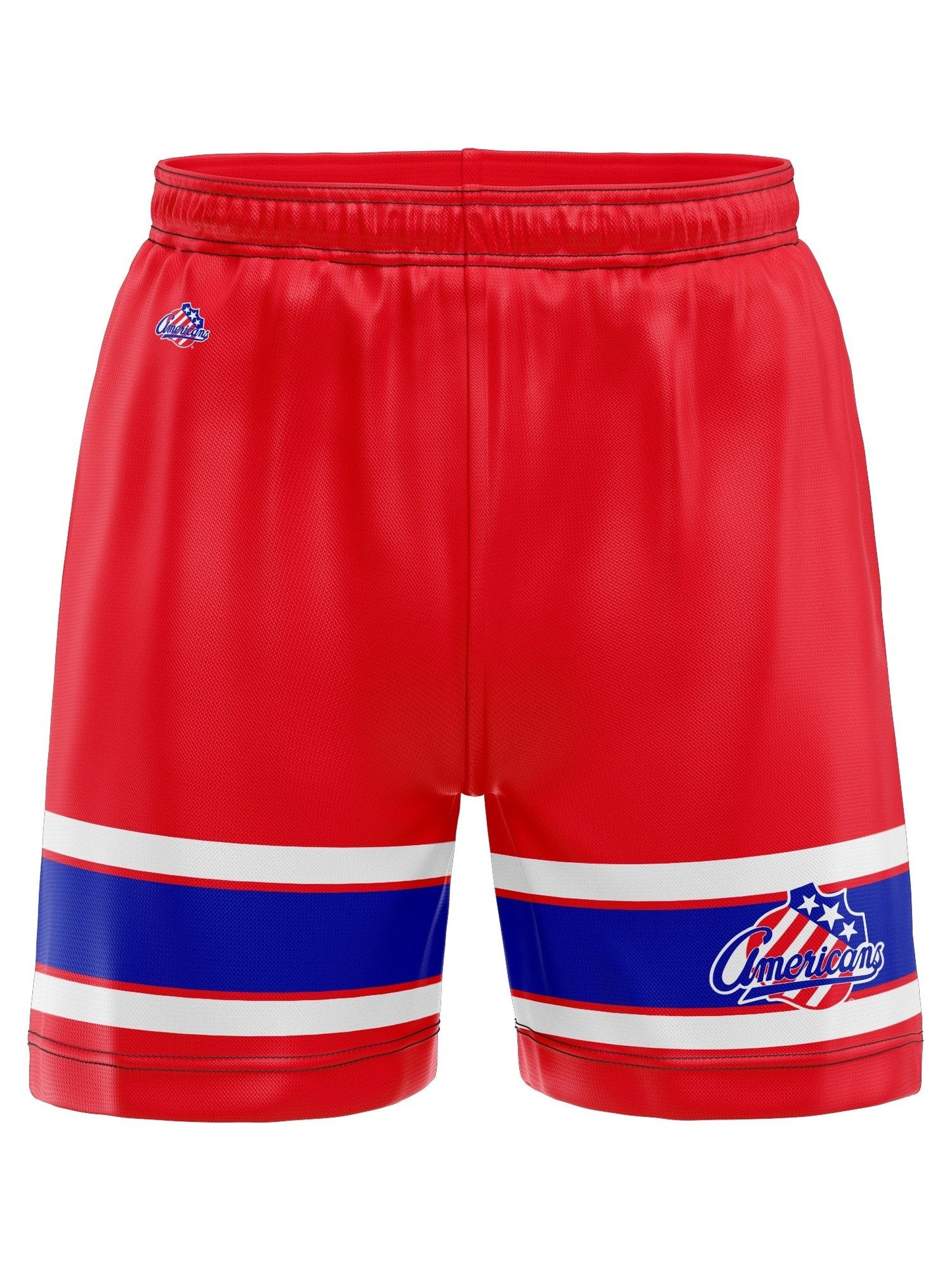 Rochester Americans Red Alternate Hockey Shorts