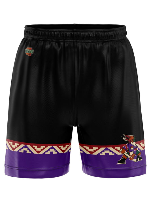 Tucson Roadrunners "Kachina" Alternate Hockey Shorts