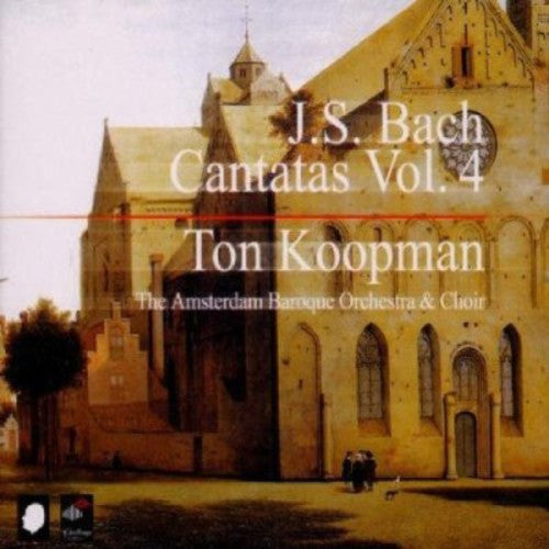 the album cover for Ton Koopman - Cantatas 4