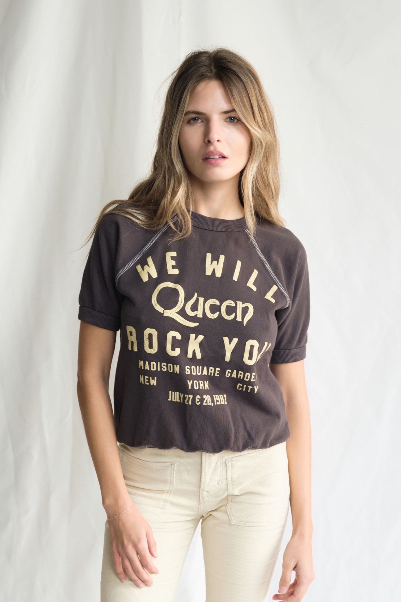 Queen We Will Rock You Womens Raglan Shirt