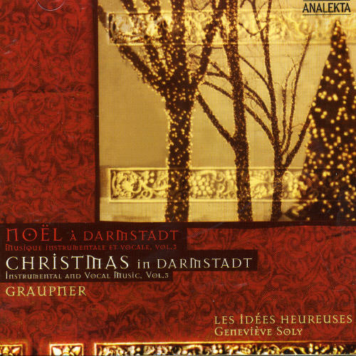 the album cover for C. GRAUPNER - Christmas in Darmstadt