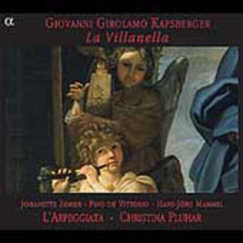 the album cover for Arpeggiata - Villanella