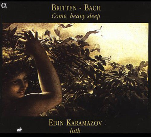 the album cover for Britten/Bach - Come Heavy Sleep