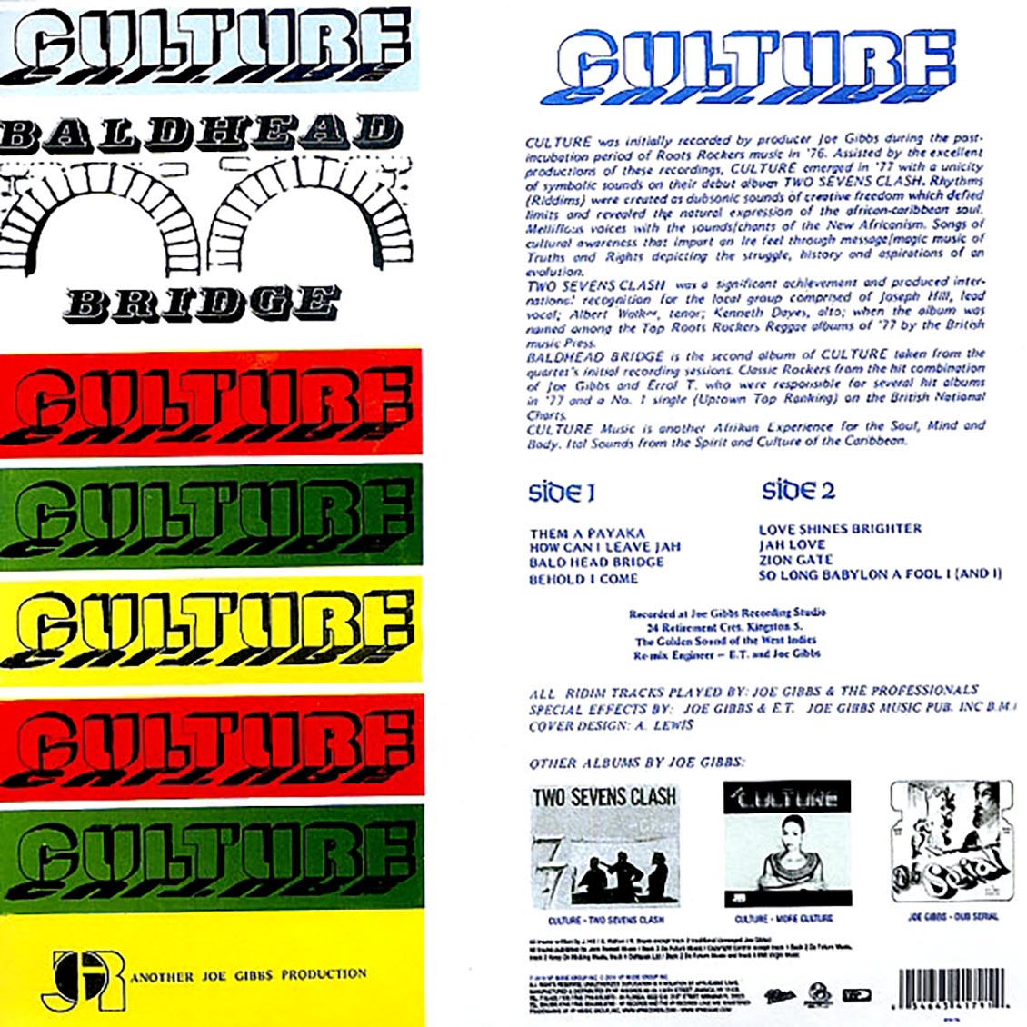 Culture - Baldhead Bridge Vinyl Record