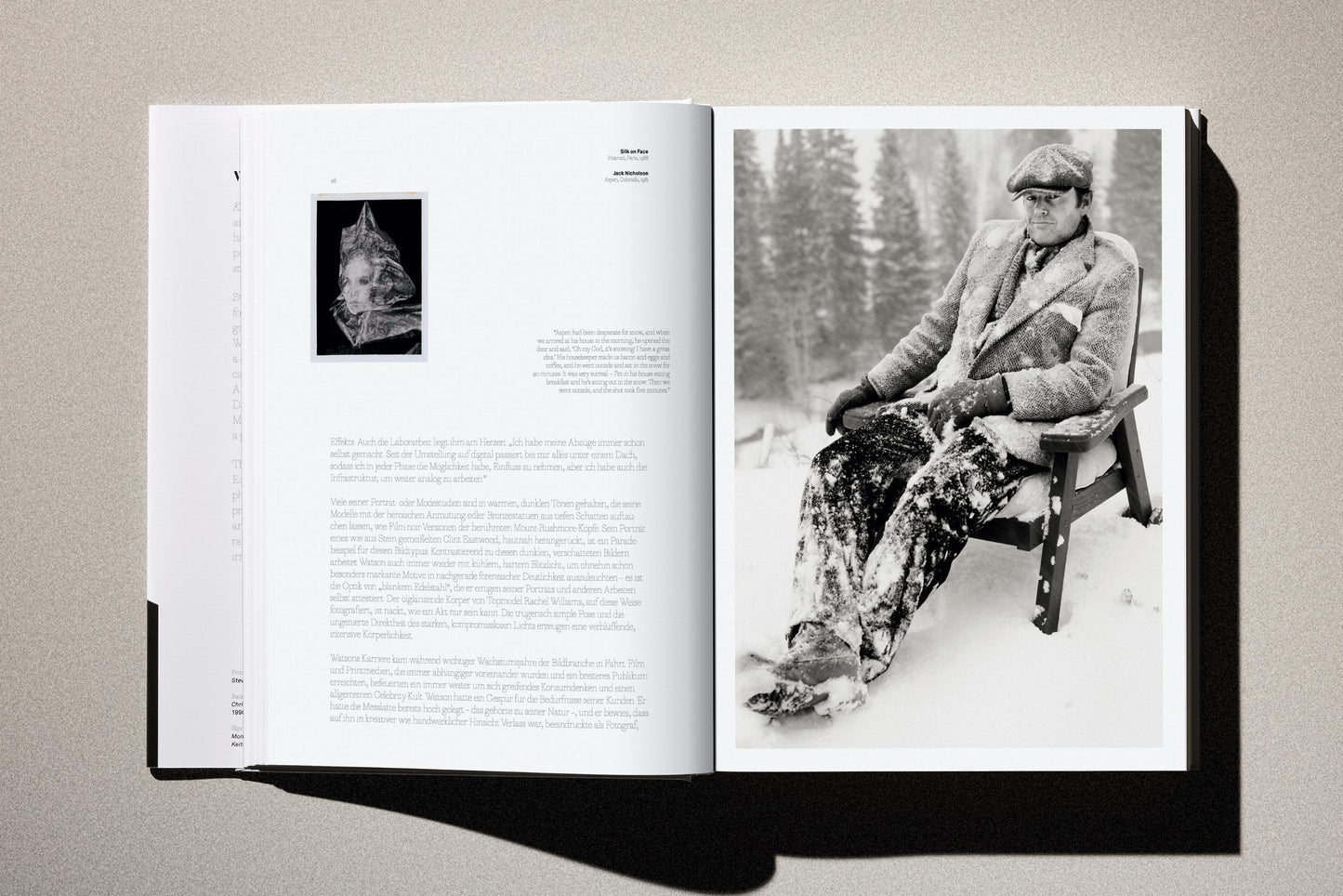 Albert Watson. Kaos (German, French, English) Book
