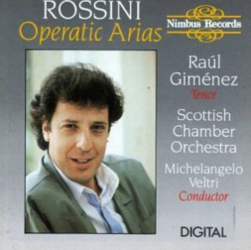 the album cover for RaÃ¹l GiminÃ©z - Operatic Arias