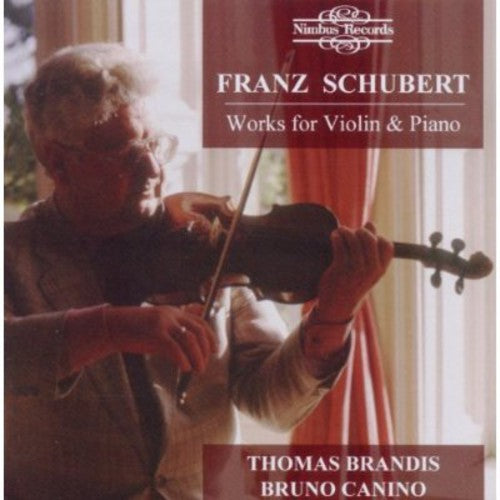 Schubert / Brandis / Canino - Music For Violin & Piano - Music CD
