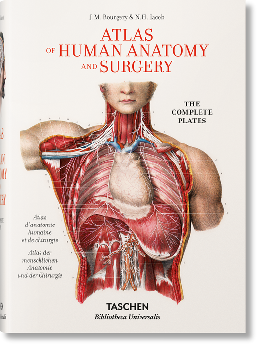 Bourgery. Atlas of Human Anatomy and Surgery (German, French, English) Book