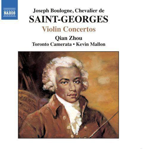 the album cover for L.C. Saint-Georges - Violin Concertos 2
