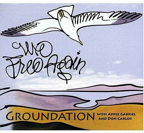 the album cover for Groundation - We Free Again