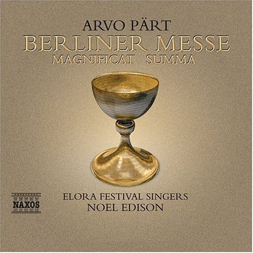 the album cover for Jurgen Petrenko - Berliner Messe / Cantate Domino Canticum Novum