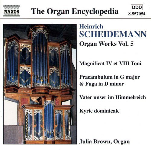 Scheidemann / Brown,j - Organ Works 5 - Music CD