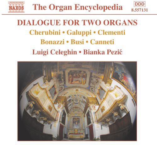 the album cover for Dialogue For Two Organs - Dialogue for Two Organs