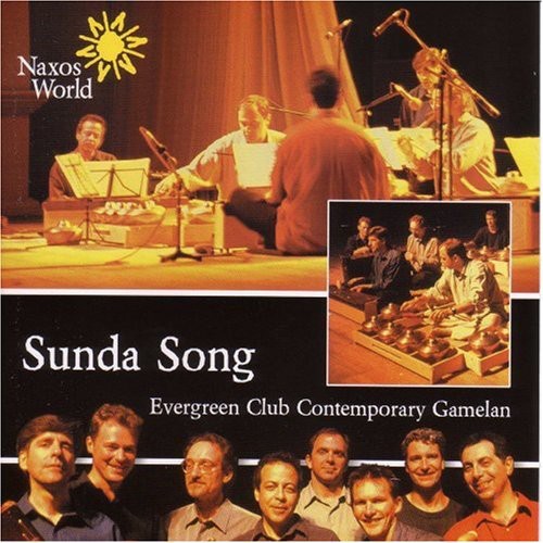 the album cover for Evergreen Club Contemporary Gamelan - Sunda Song