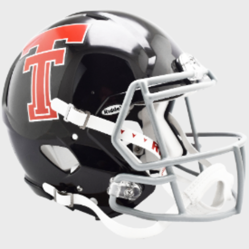 Texas Tech Red Raiders  Full Size Authentic Speed Football Throwback Helmet- NCAA