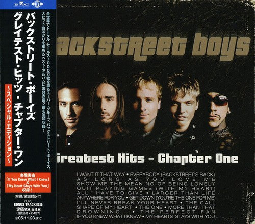 the album cover for Backstreet Boys - Greatest Hits: Chapter 1 (Jpn) [Limited Edition]