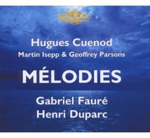 the album cover for Hugues Cuenod - Melodies