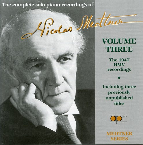 Medtner,nicholas - Complete Solo Piano Recordings 3 - Music CD