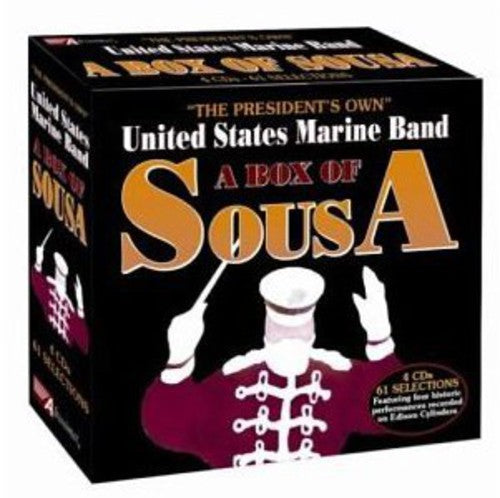 the album cover for United States Marine Band - A Box of Sousa