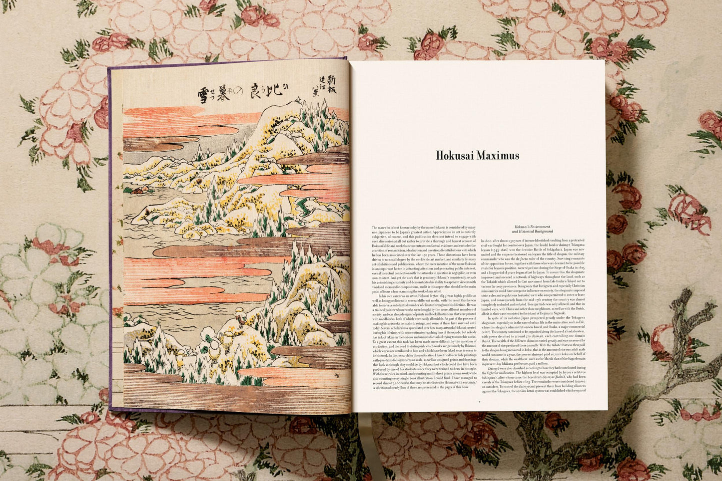Hokusai (German, French, English) Book
