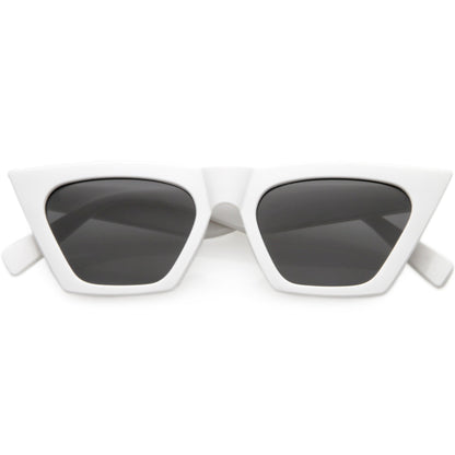 Women's Retro Oversize Wide Pointed Cat Eye Sunglasses C921