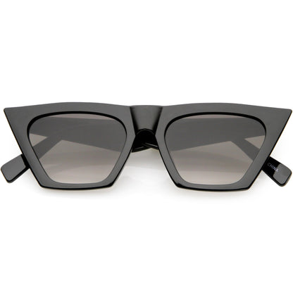 Women's Retro Oversize Wide Pointed Cat Eye Sunglasses C921