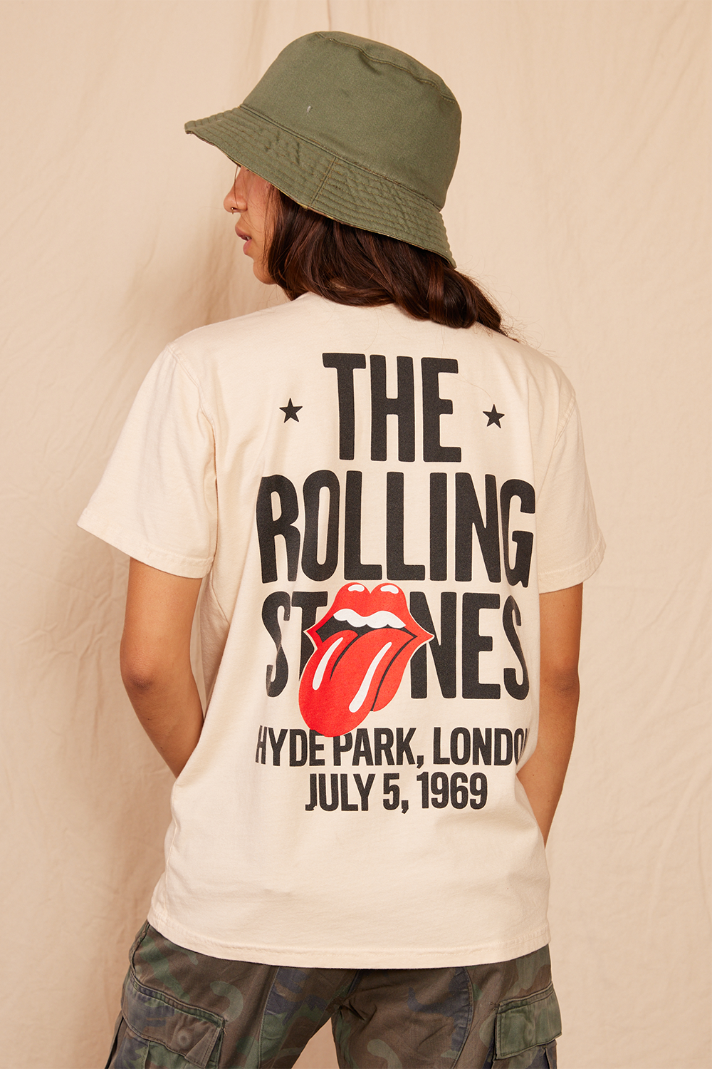 Rolling Stones London 1969 Womens Tee Shirt