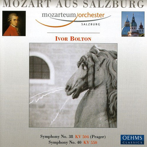 Mozart / Bolton / Mozarteum Orch Salzburg - Symphonies 40 & 38 - Music CD