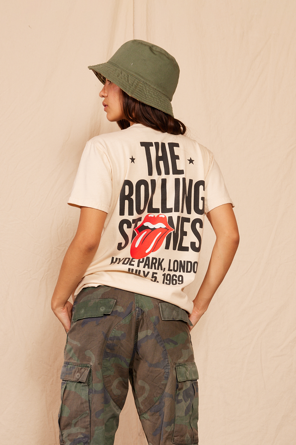 Rolling Stones London 1969 Womens Tee Shirt