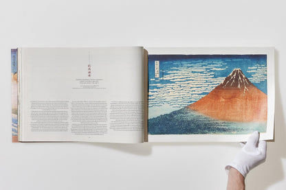 Hokusai. Thirty-six Views of Mount Fuji (German, French, English) Book