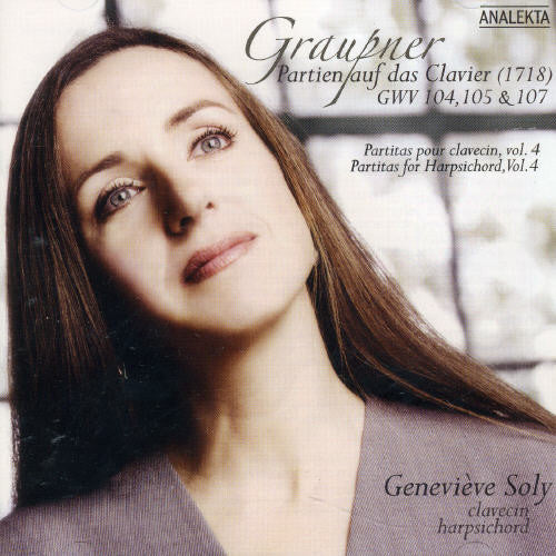 Graupner / Soly - Partitas For Harpsichord 4 - Music CD