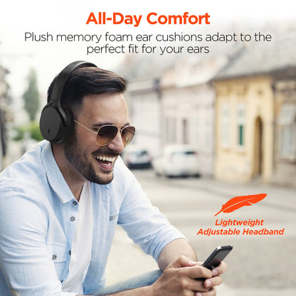 HyperGear Stealth ANC Wireless Headphones with Dynamic Bass Feature