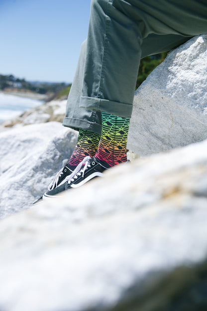 Iration Easy Diamond Adult Crew Socks