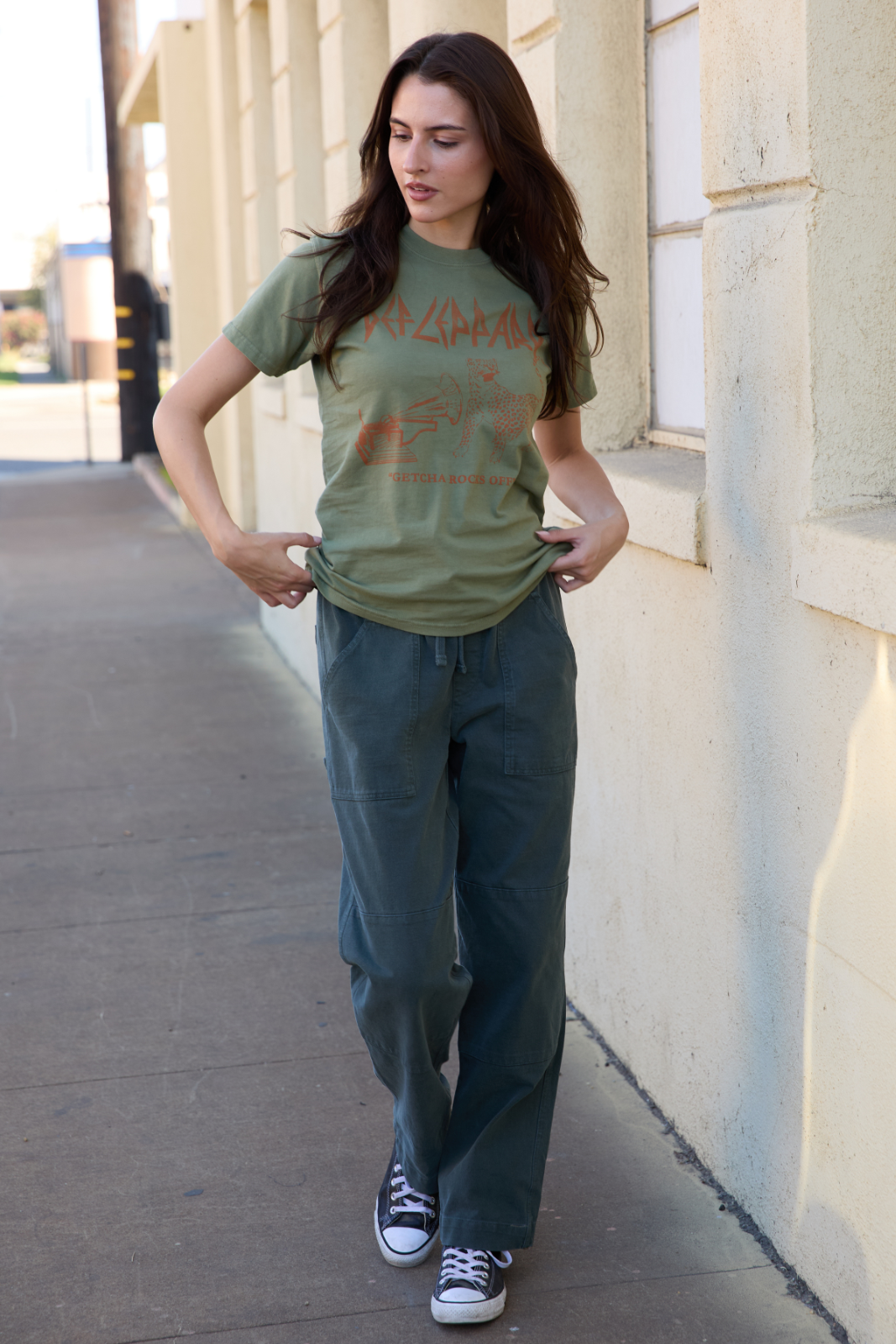 Def Leppard "Getcha Rocks Off" Womens Tee Shirt Officially Licensed