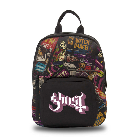 Ghost - Magazines Mini Backpack Bag Black Officially Licensed