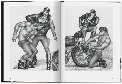 The Little Book of Tom. Bikers (German, French, English) Book